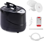 Portable Sauna Steamer Machine 3L for Home Sauna Tent, 1200W Steam Generator with Remote Control, Stainless Steel Tank, Indoor Personal Spa