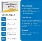Rising Health - Fast Relief Medicated Laxative Suppositories for Kids - Rectal Use Only, Children's Glycerin 1.2 g - Gentle & Quick Constipation Relief (12 Count, 12, Count)