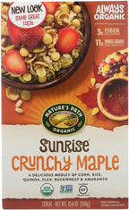 Nature's Path Organic - Cereal Sunrise Gluten-Free Crunchy Maple - 10.6 oz.(pack of 2)