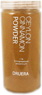 Ceylon Cinnamon powder 1 lb (453 grams), ground to order with Alba Cinnamon and shipped from Ceylon by DRUERA