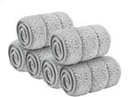 18 inch mop Pads Replacement 6 Pack mop Head Replacement Washable Microfiber Pads