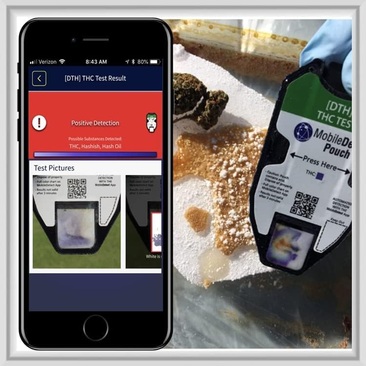 Residue Detection Multi-Drug Test Kit - Rapid Surface Residue Detector