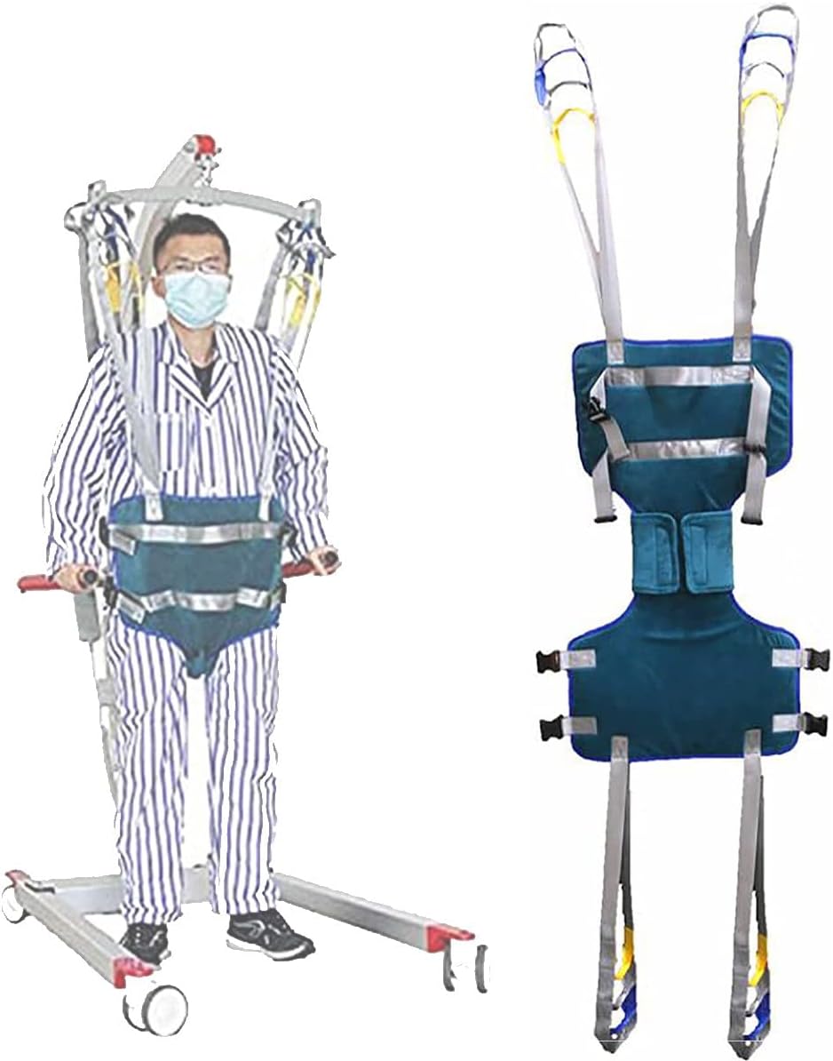 Standing Walking Sling,Patient Assisted Walking Harness, Rehabilitation Aid Gait Training Device,Adjustable Waist Design,Medical Disabled Full Body Sling,for Elderly & Disabled,Small
