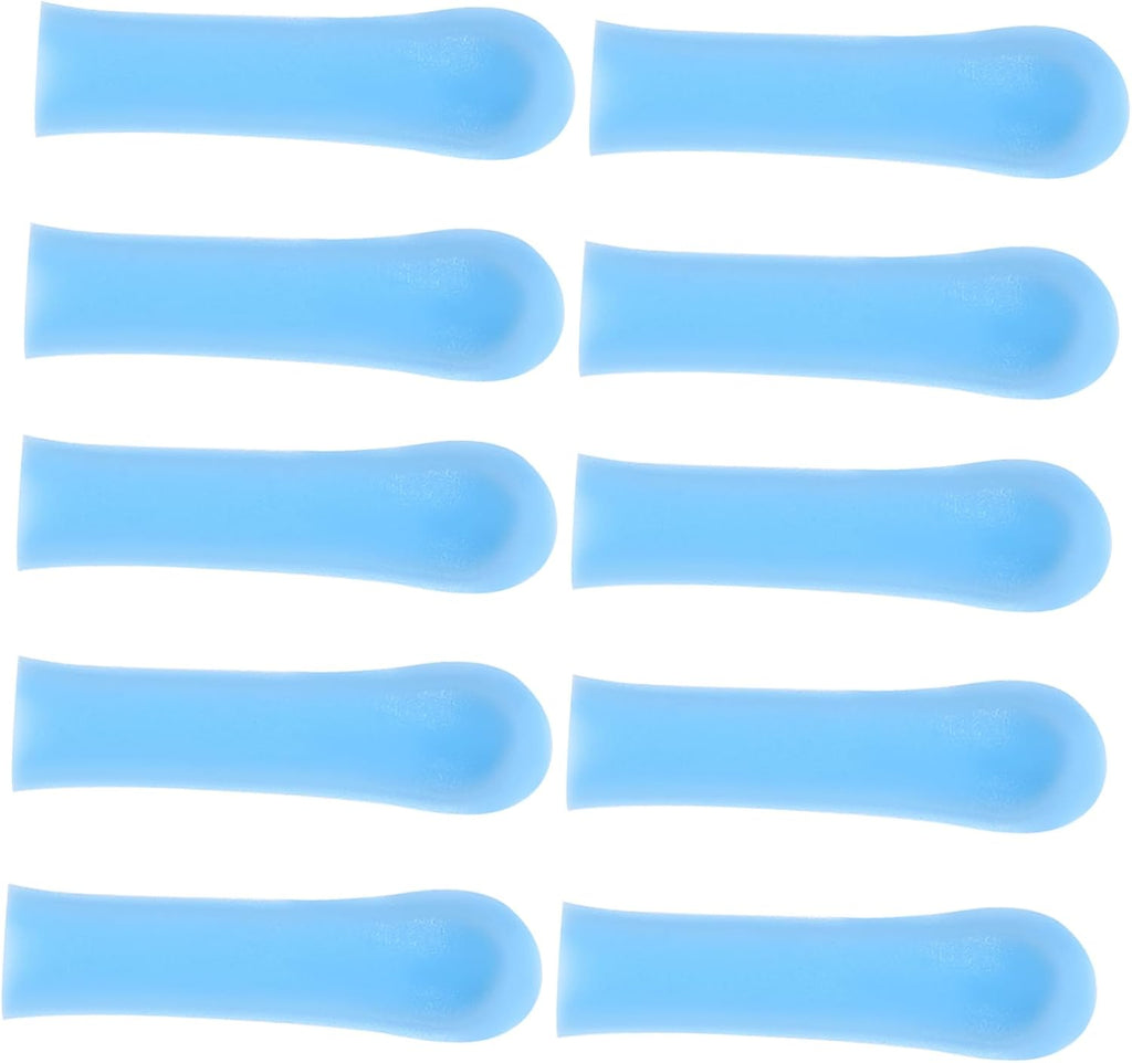 10pcs Replacement Ear Spoon Sleeves Soft Silicone Covers for Gentle Ear Cleaning Comfortable and Safe for Family and Friends