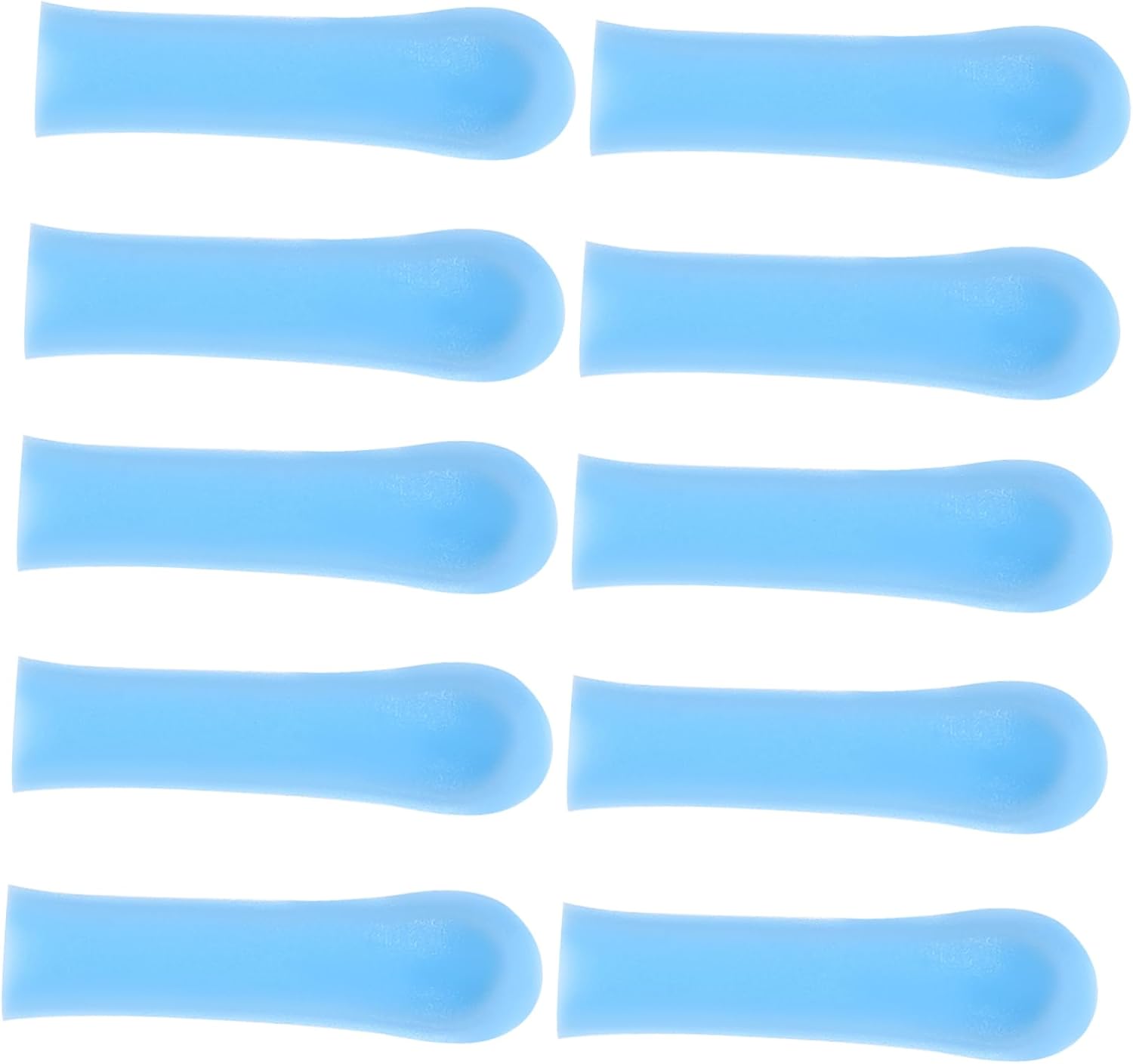 10pcs Replacement Ear Spoon Sleeves Soft Silicone Covers for Gentle Ear Cleaning Comfortable and Safe for Family and Friends