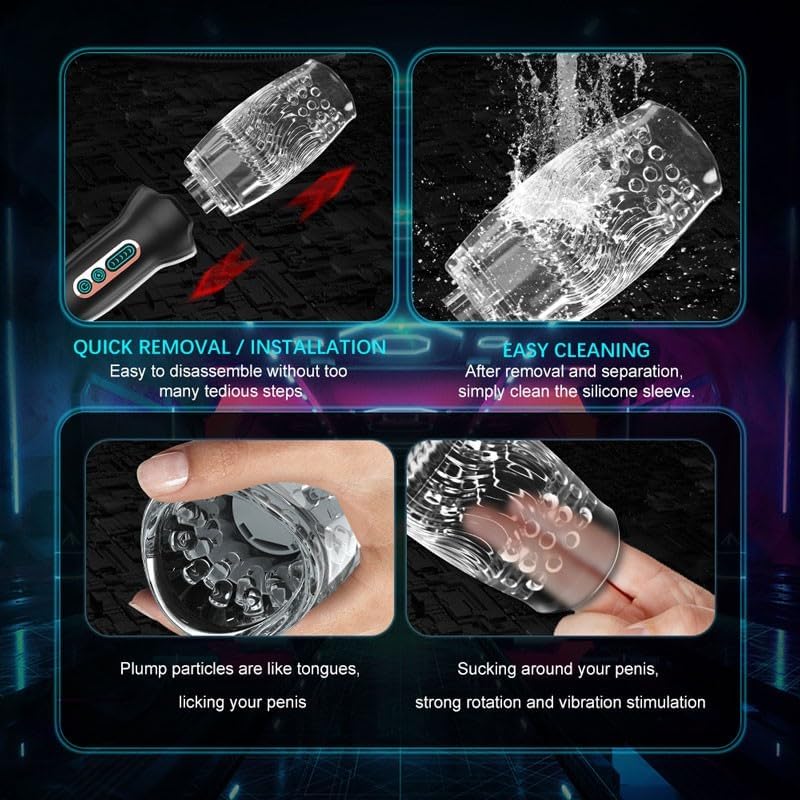 JITEM Electrical Tool Smart Fitness Equipment, Multi-Frequency Rotation, USB Fast Charging, Suitable for Men, size