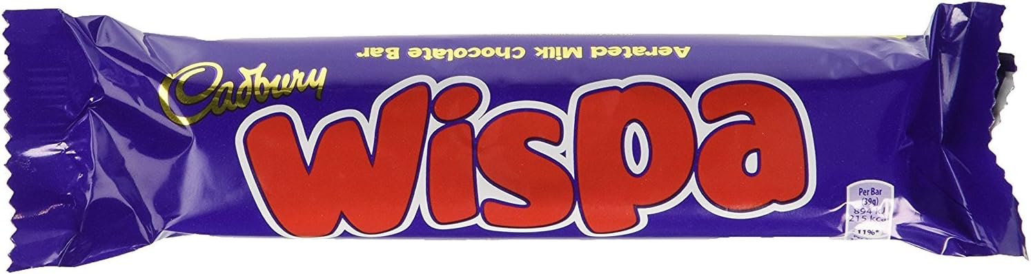 Wispa Chocolate Bar 39g (Pack of 24)