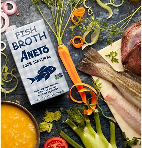 Aneto 100% Natural Fish Broth (3 Pack)