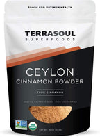 Terrasoul Superfoods Organic Ceylon Cinnamon Powder, 16 Oz - Lab-Tested for Authenticity | Premium Quality and Flavor…