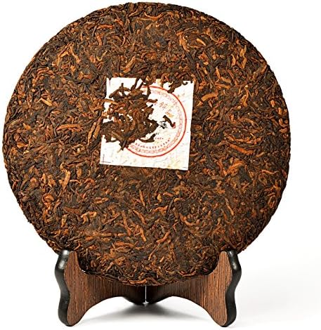 Cha Wu-[B] JinYaGongTing Ripe Pu erh Tea,12.5oz,YunNan Chinese Shu Pu'er Tea Cake