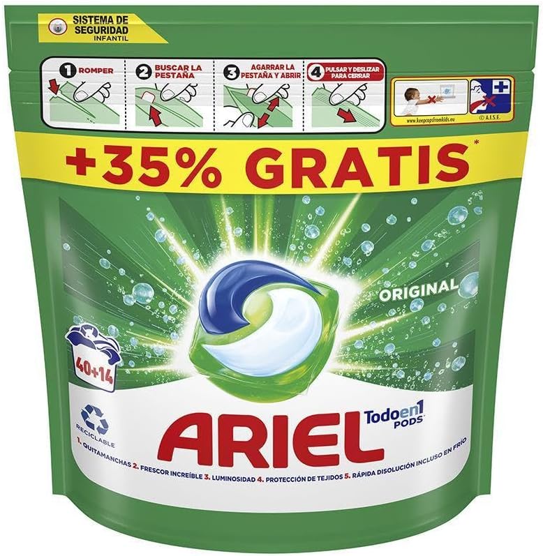 ARIEL Pods All-in-One Detergent Machine in Capsules 45 Units