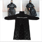 Wheelchair Warmer Cover Blanket Waterproof Fleece Lined Wheelchair Cosy Cover Winter Warm Wheelchair Windproof Blanket Universal Fit for Wheelchairs