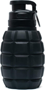 Spit Cup Spittoon for Chewing, Portable Reusable Spit Dipping Cup with Lid, Collapsible Spill Resistant Leak Proof Silicone Body Travel Spitter