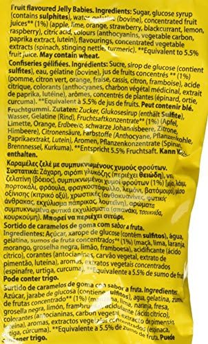 Maynards Bassetts Jelly Babies Sweets Bag 165g (Pack of 6)