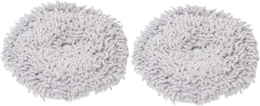 2 PCS Replacement Mop Cloth for W10 W10 PRO Sweeper, Magnetic Mop Pads with Strong Water Absorption, Composite Fiber Cleaning Cloths for Robotic Vacuum Mop