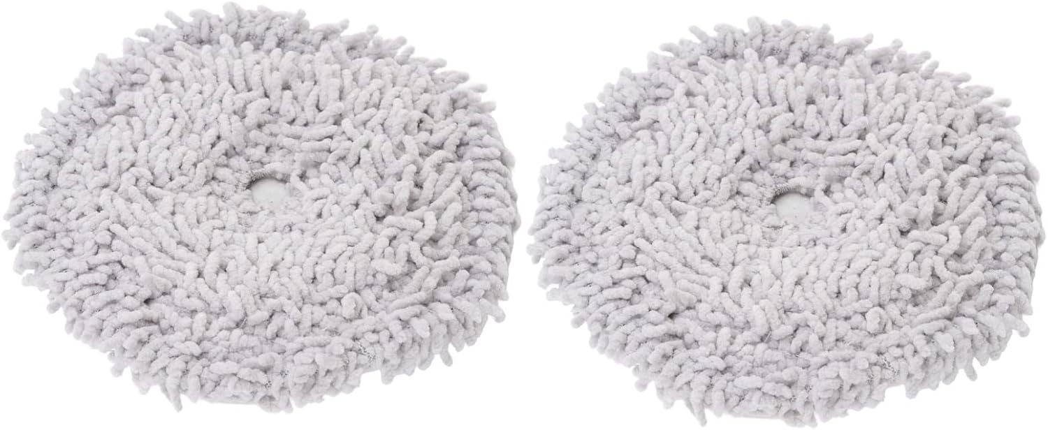 2 PCS Replacement Mop Cloth for W10 W10 PRO Sweeper, Magnetic Mop Pads with Strong Water Absorption, Composite Fiber Cleaning Cloths for Robotic Vacuum Mop
