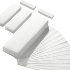Leelosp 500 Pack Wax Strips for Hair Removal Non Woven Waxing Strips Body and Facial Soft Waxing Paper for Face Leg Chest Back and Bikini Effortless Hair Removal(Large, Medium, Small)