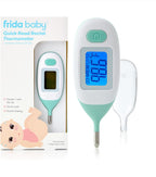 Frida Baby Rectal Thermometer for Babies, Digital Fever Thermometer for Babies, Newborns & Infants, Quick & Accurate Temperature Check, Water Resistant, Clear Case, Memory Holds Last 10 Readings