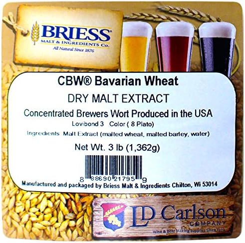 Briess Wheat Dry Malt Extract 3lbs