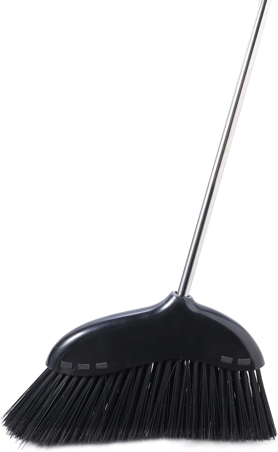 Yocada Heavy Duty Broom Outdoor&Indoor Broom Commercial for Courtyard Garage Lobby Mall Market Floor Home Kitchen Room Office Pet Hair Rubbish 56.9Inch Black