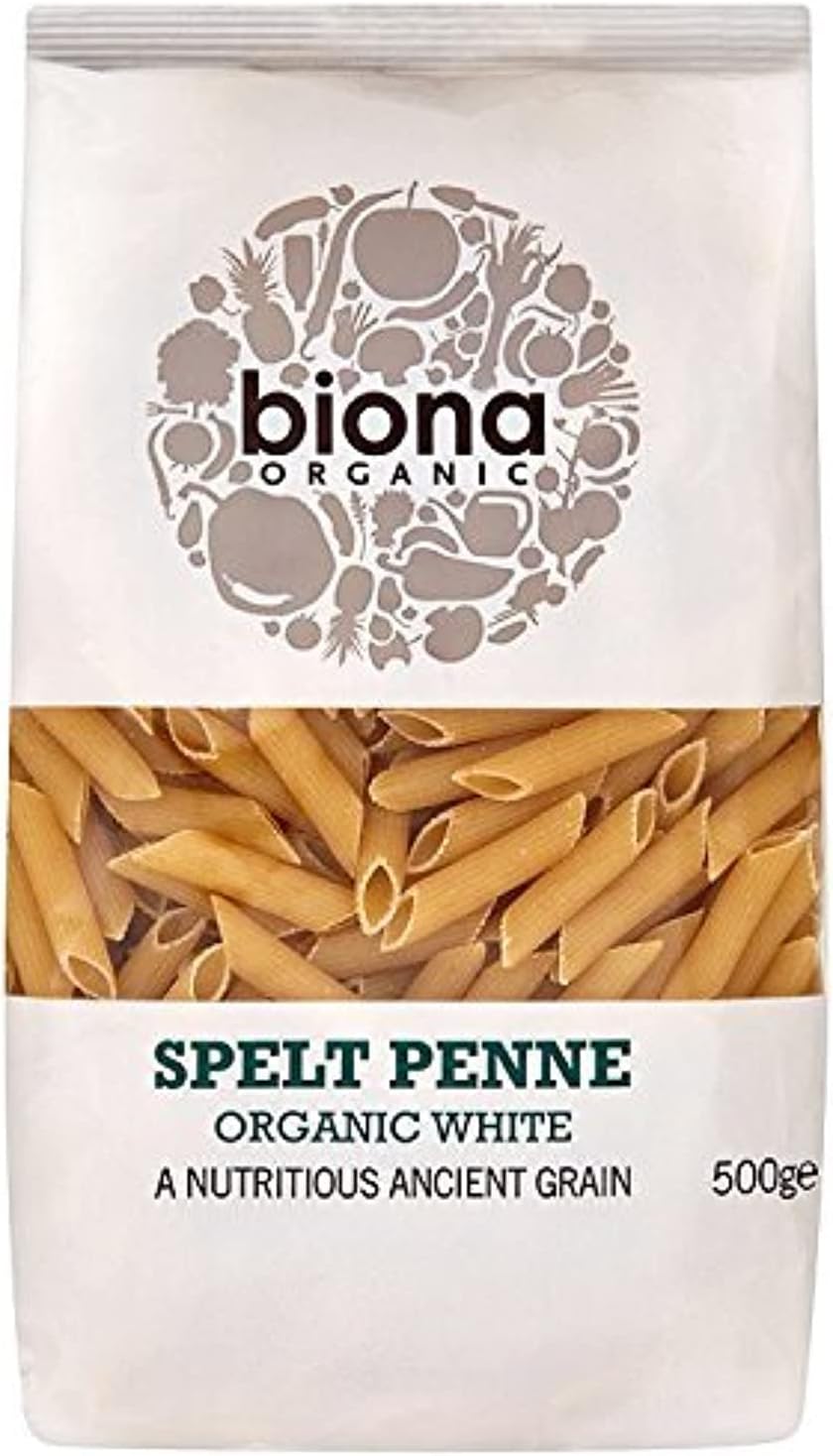 BIONA Organic White Spelt Penne, 500 GR