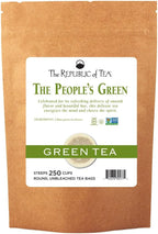 The Republic of Tea The People's Green Tea Bulk, 250 Tea Bags, Premium Smooth China Green Tea Leaves