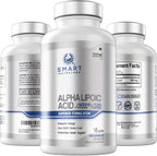 Alpha Lipoic Acid 600mg Per Serving, 240 Vegan Capsules- Gluten Free, Pure Non-GMO ALA- Supports Energy & Anti Oxidant