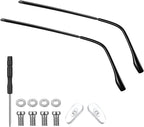 1 Pair Eyeglass Arm Replacement,Metal Universal Eyeglasses Repair Kit with Screws and Glasses Legs Replacement Eye Glass Tightening Kit Include Screws Washers Screwdrivers