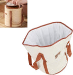 Asixxsix Collapsible Foot Bath Basin, Portable Foldable Foot Soaking Tub with Aluminum Film for Warm Water, Lightweight Travel Spa Bucket for Adults Outdoor Camping