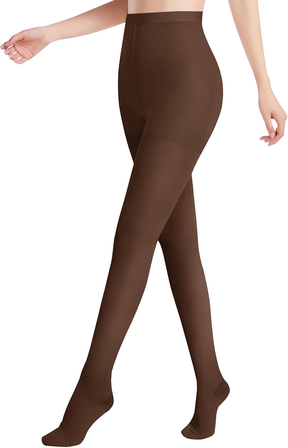 Medical Compression Pantyhose for Women Support Stockings 20-30 mmHg Treatment Swelling, Edema Varicose Veins