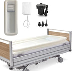 Medical Bedside Shower Inflatable Bathtub Kit,Portable Inflatable PVC Body Washing Basin System with Water Bag & Electric Air Pump,Bath in Bed Assistive Aid