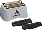 Andis 17280 ProFoil Lithium TS-1 Replacement Foil & Cutter – Titanium, Professional Shaver Performance