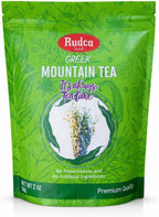 Rudca Food Greek Mountain Tea – Premium Sideritis Raeseri Herbal Tea, 100% Natural, No Preservatives or Artificial Ingredients, Loose Leaf, 2 oz