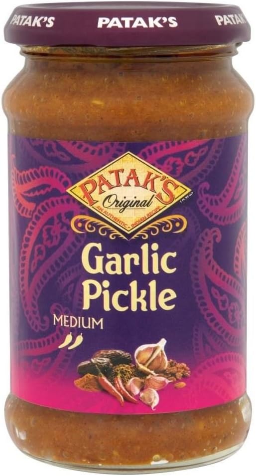 Patak's Garlic Pickle Medium (300g) - Pack of 2