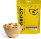 FIREPOT Baked Apple Porridge - Healthy Plant Based Dehydrated Camping & Backpacking Meals (2 Servings)