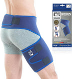 Neo-G Groin Brace for Thigh or Hamstring Injury. Groin Brace for Men and Women - for arthritis, pulled groin, strain - Adjustable Groin Compression Support - Unisex