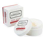 Alexander Simpson Est. 1919 Ultra-Glide Shave Cream 180ml (Bay Rum) Simpsons Shaving cream