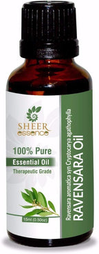 Ravensera Oil (Ravensara Aromatica Syn Cryptocarya Agathophylla) Essential Oil 100% Pure Natural Undiluted Uncut Therapeutic Grade Oil 0.16 Fl.OZ