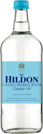 Hildon - Delightfully Still (Non-Sparkling) Natural Mineral Water, 25.3 fl oz (12 Glass Bottles)