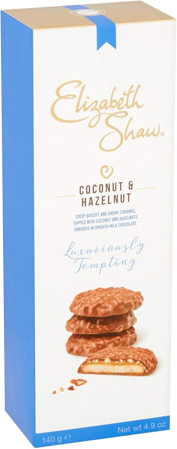 Elizabeth Shaw Coconut & Hazelnut - 140g - Pack of 2