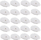 TechCare Massager Tens Unit Pads Patches Replacement Reusable 20 (10 Sets) Stick-on Pads FDA 510(k) Cleared