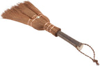 1Pc Mini Broom Natural Material Desktop Cleaning Tool for Tea Ceremony Bristles Easy to Store Palm Broom