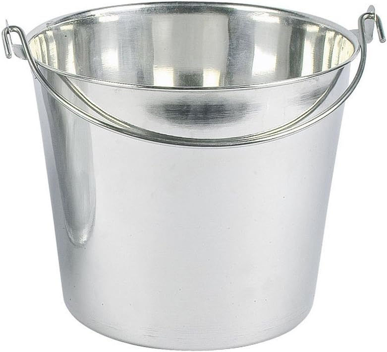 Karl Kruger Bucket, Silver, 9 Litre.