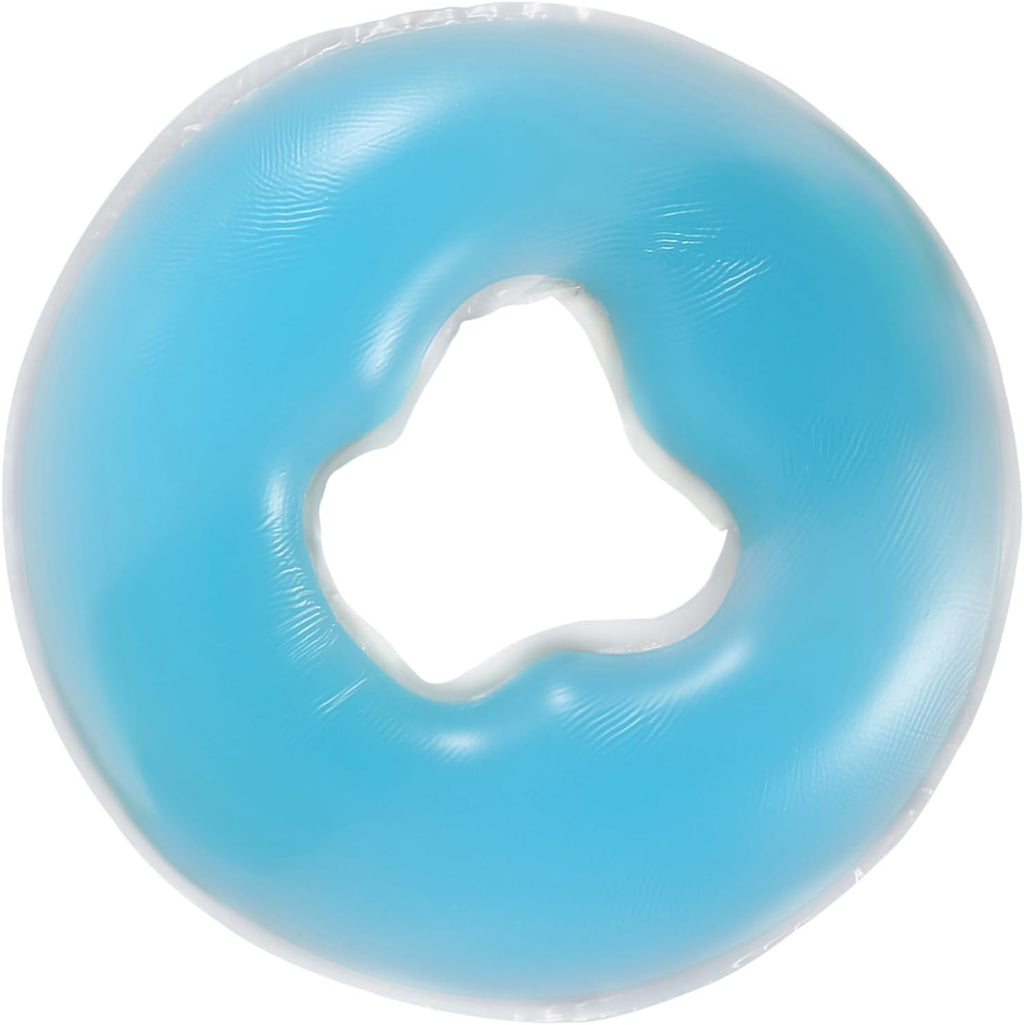 Yosoo Health Gear Face Down Cushion Pillow, Silicone Face Pillow for Massage Table, Soft Face Relaxation for Beauty Salon Home Spa(Blue)