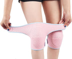 SUJAYU Knee Pads for Women & Men, Soft Dance Knee Pad Volleyball Knee Pads for Women Men Wrestling Gear, Crash Pad Snowboarding Gear Knee Protector for Work (Fit Under 140lbs)