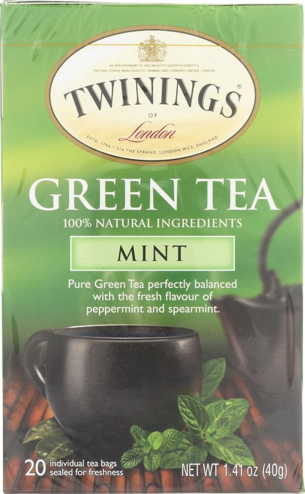 Twinings Green Tea And Mint 20'S 40G