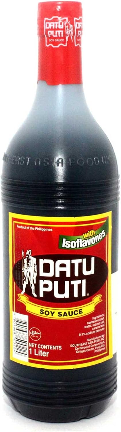 Datu Puti Soy Sauce, 33-Ounce Bottle (Pack of 2)