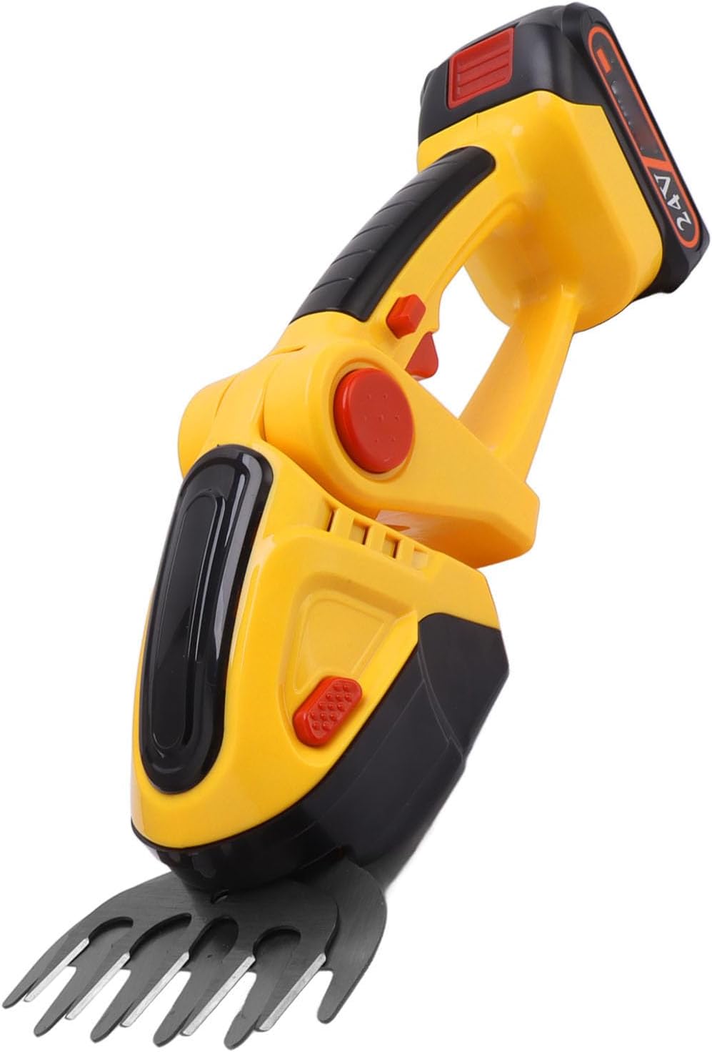 Electric Hedge Trimmer, ABS SK5 Steel Mini Hedge Trimmer Cordless Lightweight 2 Tools in 1 for Lawn (EU Plug)