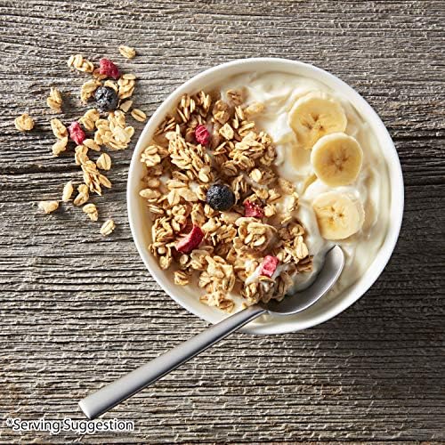 Bear Naked Granola Cereal, Vegan, Breakfast Snacks, Triple Berry Crunch (6 Bags)