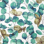 20 Small Cocktail Napkins Leaf of Eucalyptus | Nature | Table Decoration | Decoupage | Napkin Technology 25 x 25 cm